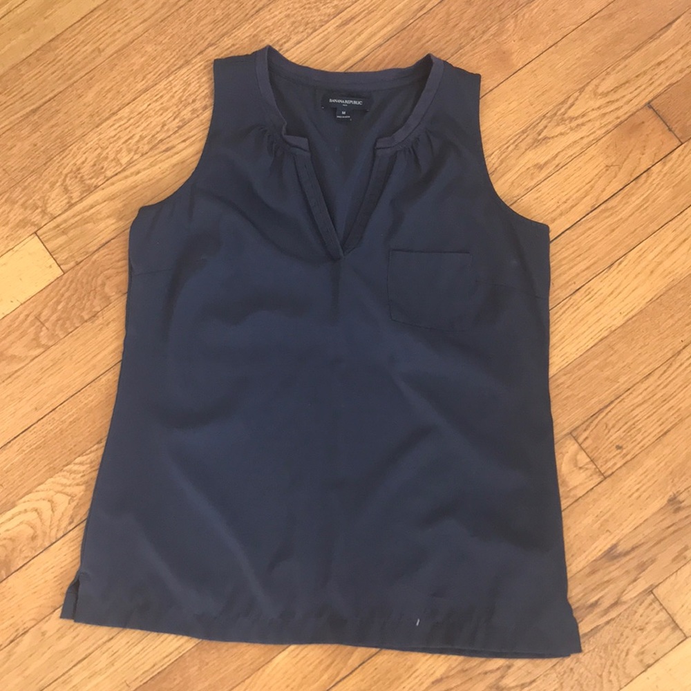 Banana Republic Navy Blue Tank